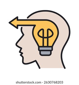 Elemento de icono de iniciativa para el diseño