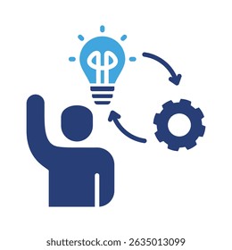 Elemento de icono de iniciativa para el diseño