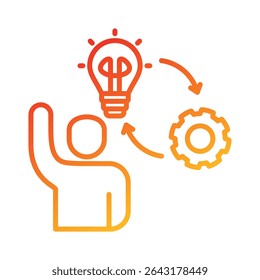 Initiative Icon Element for Design