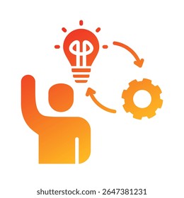 Elemento de icono de iniciativa para el diseño