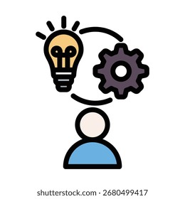 Elemento de icono de iniciativa para diseño