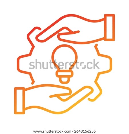 Initiative Icon Element for Design