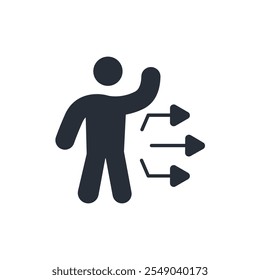 Initiative icon. vector.Editable stroke.linear style sign for use web design,logo.Symbol illustration.