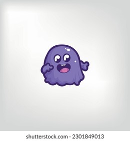 Inject laughter into your brand with our hilarious logo featuring a lovable cartoon ghost. Haunt your competition with a touch of whimsical charm.