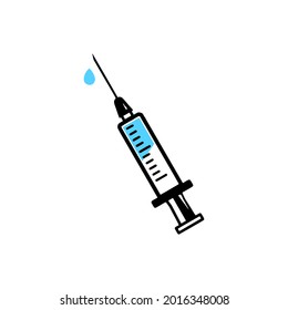 Inject Vaccine Corona Covid19 icon