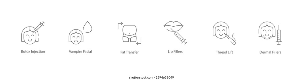 Injectable Fillers and Facial Aesthetic Icons | Botox Injection, Vampire Facial, Lip Fillers, and More