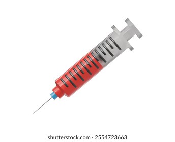 Injection 3d icon render illustration