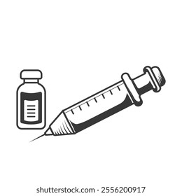 
Injection black and white design.