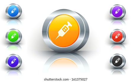 Injection Color Button Set