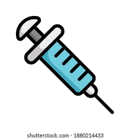 injection fill line style icon