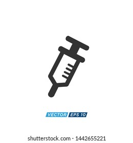Injection Icon Design, Vector EPS10
