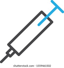 Injection icon isolated on background
