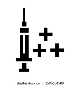 injection icon isolated sign symbol vector illustration - high quality black style vector icons
