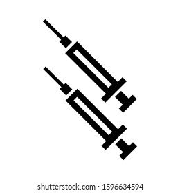 injection icon isolated sign symbol vector illustration - high quality black style vector icons
