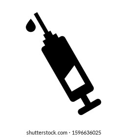 injection icon isolated sign symbol vector illustration - high quality black style vector icons
