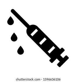 injection icon isolated sign symbol vector illustration - high quality black style vector icons
