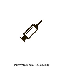 injection icon. sign design