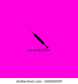 an injection icon sign signifier vector