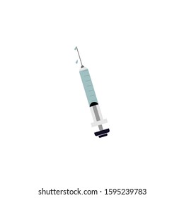 injection icon syringe medicine vector illustration