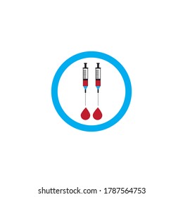 injection icon vector design templat 