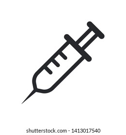 injection illustration icon vector symbol, eps 10, loogo template