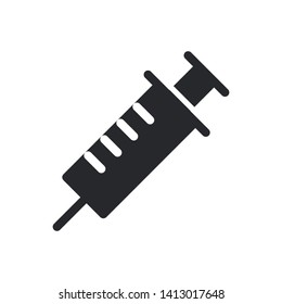 injection illustration icon vector symbol, eps 10, loogo template