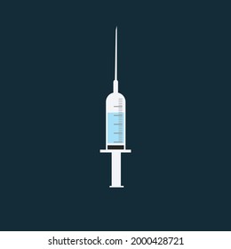 Injection Isolated Vector icon that can easily modify or edit