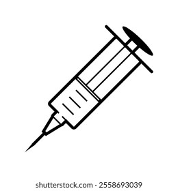 A INJECTION ITEM VECTOR ICON