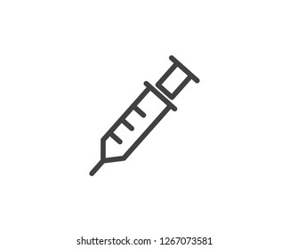 injection line icon illustration vector,injection icon illustration design