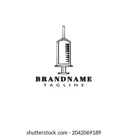 Design-Vorlage für das Logo für Injektionszwecke, moderne Illustration