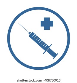 injection medical symbol