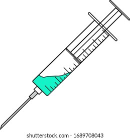 injection medical vector for facing virus outbreak 