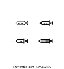 injection medical vector icon illustration