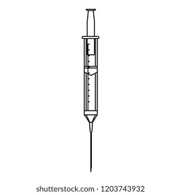 injection with medication icon