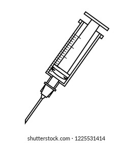 injection with medication icon