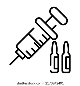 injection Modern concepts design, vector illustration
