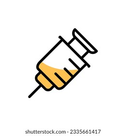 injection syringe icon vector design templates 