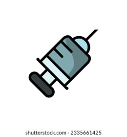 injection syringe icon vector design templates 