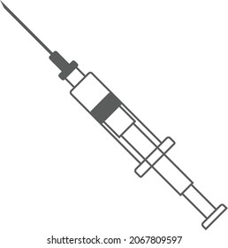 injection Syringe for prevention from virus or bacterial