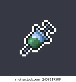 injection tool in pixel art style