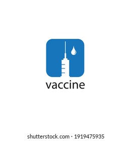 injection of vaccine illustration abstract design vector health sign symbol