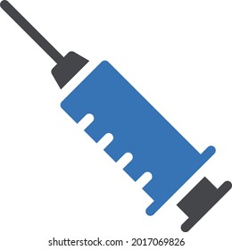 injection vector glyph colour icon