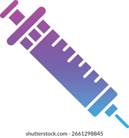 Icono de Vector de inyección. Se puede utilizar para aplicaciones de impresión, móviles y de Web.