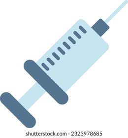 Injection Vector Icon Flat Style