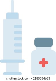 Injektion Vektorgrafik auf transparentem Hintergrund. Hochwertige Symbole. Zeilenfarbige Vektorsymbole für Konzept und Grafikdesign. 


