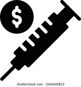 injection  Vector illustration on a transparent background. Premium quality symmbols. Glyphs vector icons for concept and graphic design.