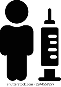 injection  Vector illustration on a transparent background. Premium quality symmbols. Glyphs vector icons for concept and graphic design.