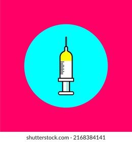 injection vector illustration, perfect for icons, posters, mascots, logos, advertisements, templates, etc