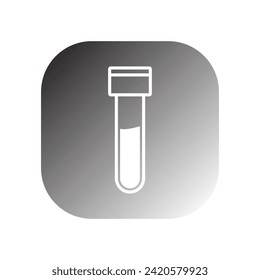injection vial icon vector template illustration logo design
