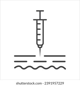 injections icon vector illustration symbol